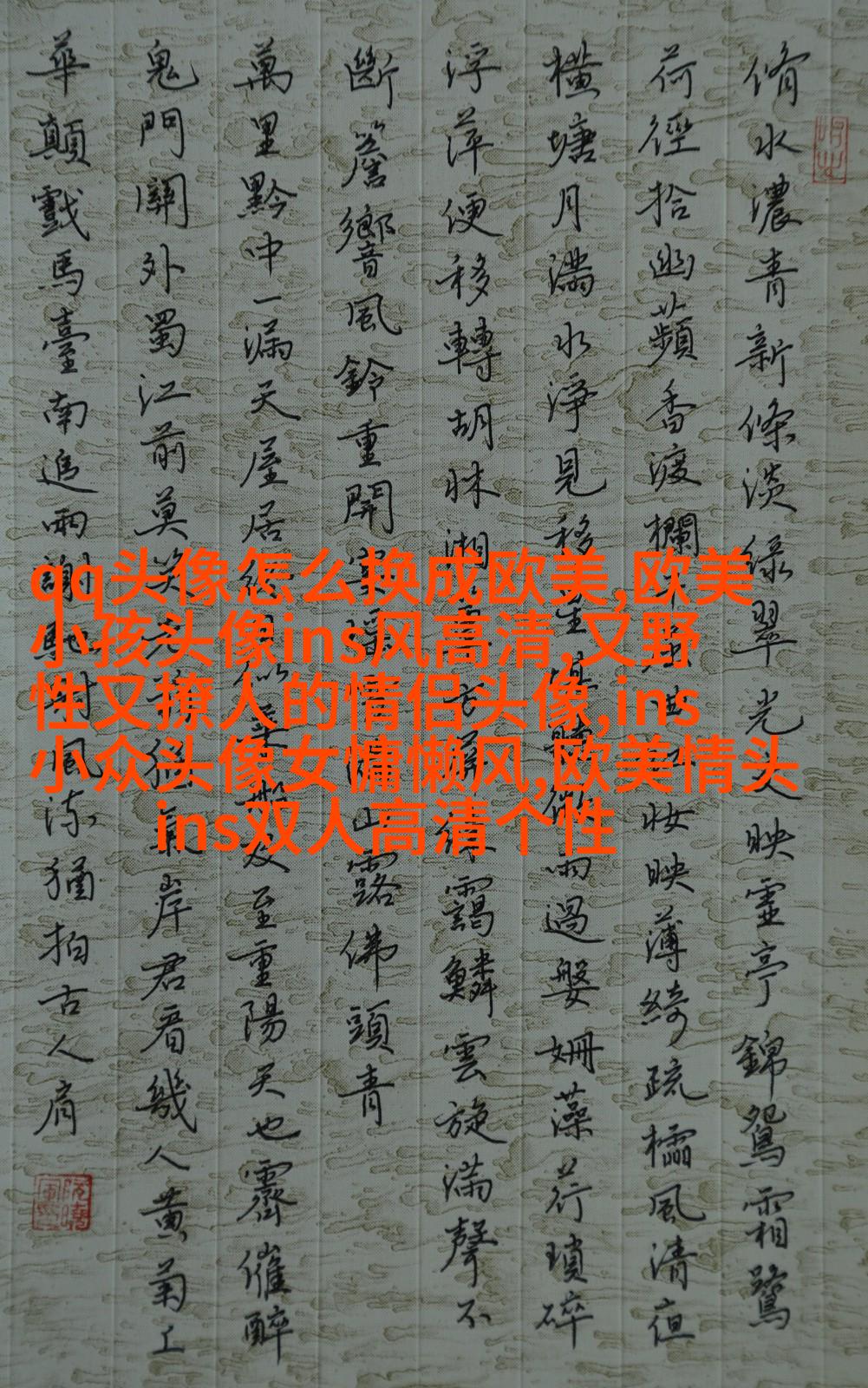 欧美穿衬衫的女生头像